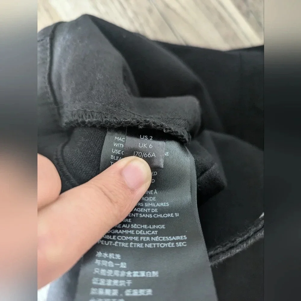 Free People We The Free Black Button Down Mini Skirt - Picture 4 of 6